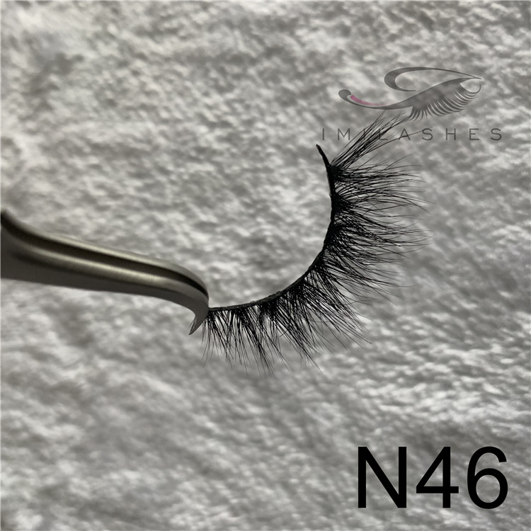 False eyelashes manufacturer wholesale natural 3d mink eyelashes